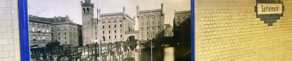 Berlin U-Bhf Spittelmarkt - alte Berlinbilder - Königliche Mühlen 1888