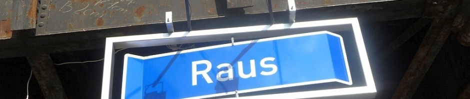 Gleimtunnel REIN/RAUS-Kunst