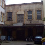 unsanierter Hinterhof in Berlin Mitte