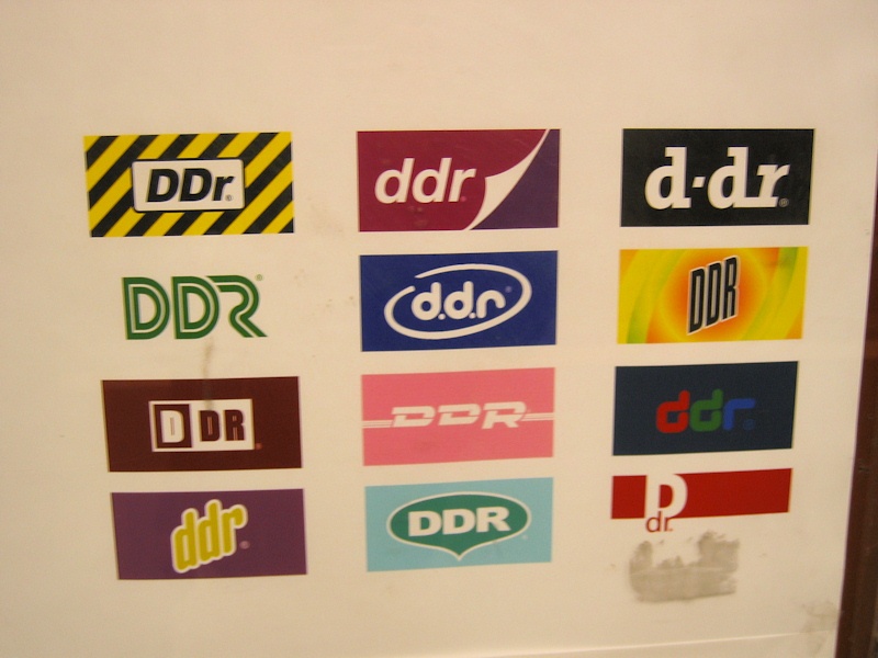 DDR als Markenlogo
