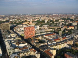 Fesselballon - über den Dächern Berlins