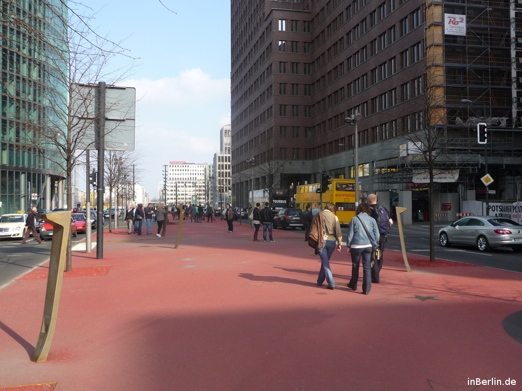 Boulevard der Stars / Walk of Fame Berlin - ├£berblick
