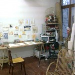 Gallery Weekend 2011 - Schreibtisch einer Künstlerin