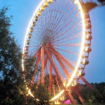 Lunapark / Spreepark - Riesenrad bei Nacht