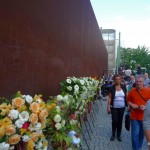 Gedenkstätte Berliner Mauer - Kranzniederlegungen
