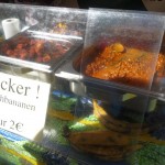 Maybachufer Wochenmarkt - Imbiss z.B. Kochbananen