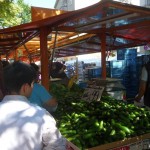 Maybachufer Wochenmarkt - Gemüsestand