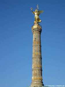 Siegessäule mit Goldelse in Berlin 