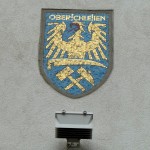 Wappen von Oberschlesien im Innenhof vom Rathaus Wilmersdorf