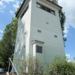 DDR-Wachturm in Nieder Neuendorf - Aussenansicht