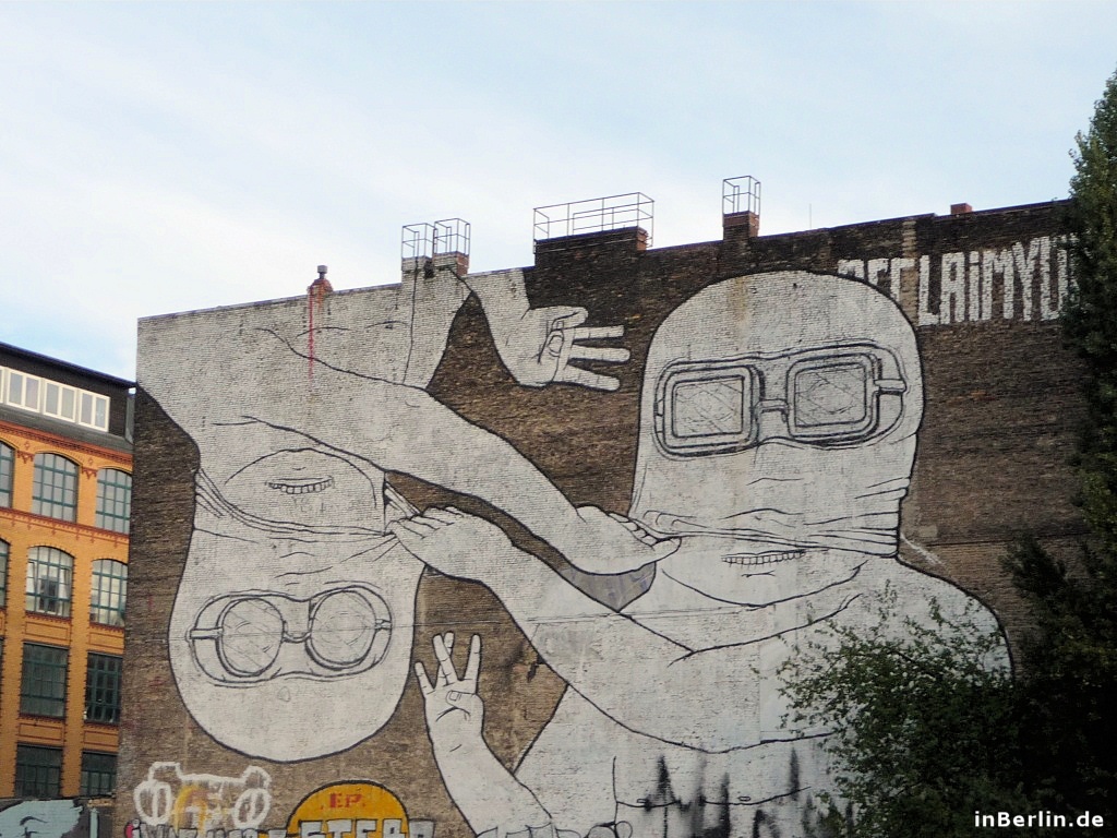 Berlin Tag und Nacht - Kreuzberg Graffiti