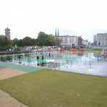 Schlossplatz - begehbarer Stadtplan zur 775-Feier Berlins