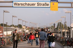 Warschauer Brücke in Berlin-Friedrichshain