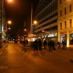 Lichtgrenze in Checkpoint Charlie