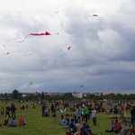 Riesen-Drachenfestival am 19.09.2015 auf dem Tempelhofer Feld