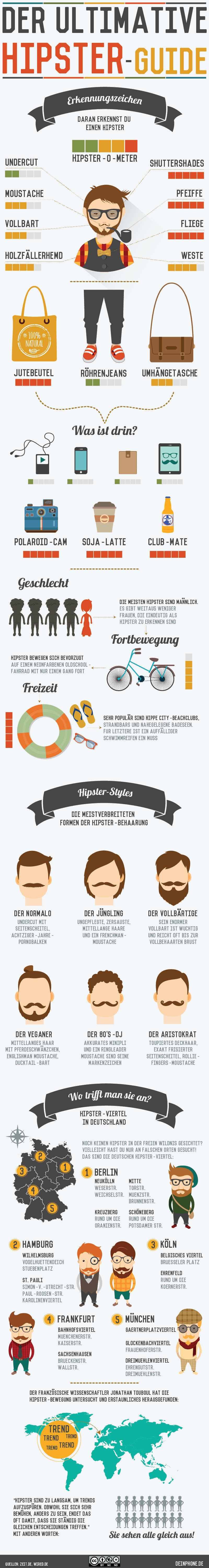 Infografik Hipster!
