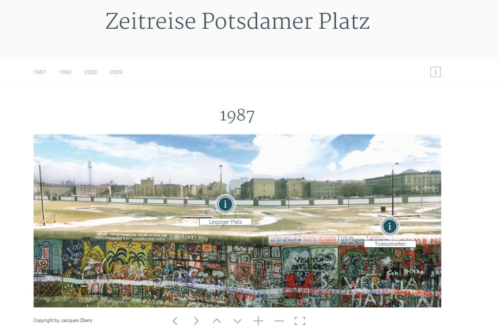 Homepage: Zeitreise Potsdamer Platz in Berlin