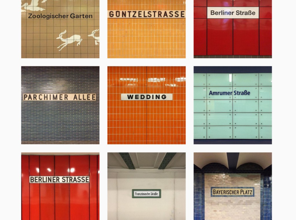 Berliner U-Bahnhöfe porträtiert von Claudio Galamini