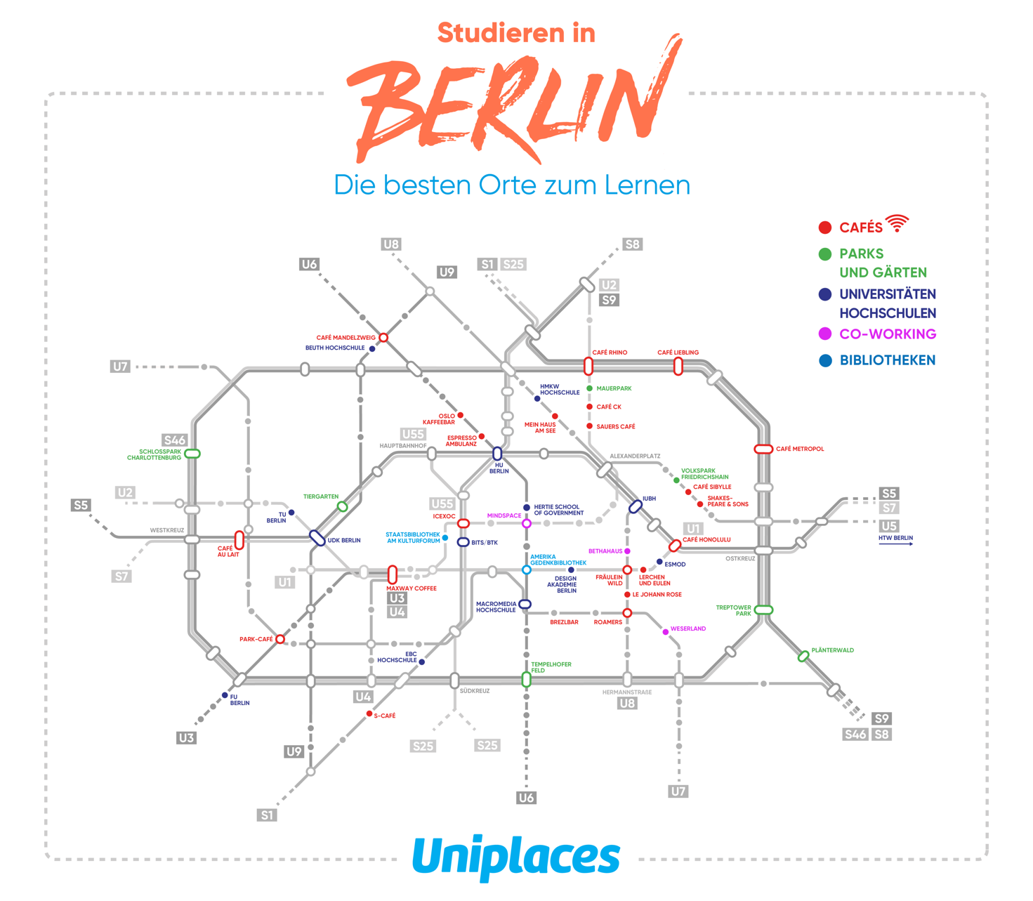 Infografik: Studieren in Berlin
