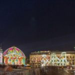 FoL, Berlin leuchtet 2017 - vier Gebäude auf einen Streich