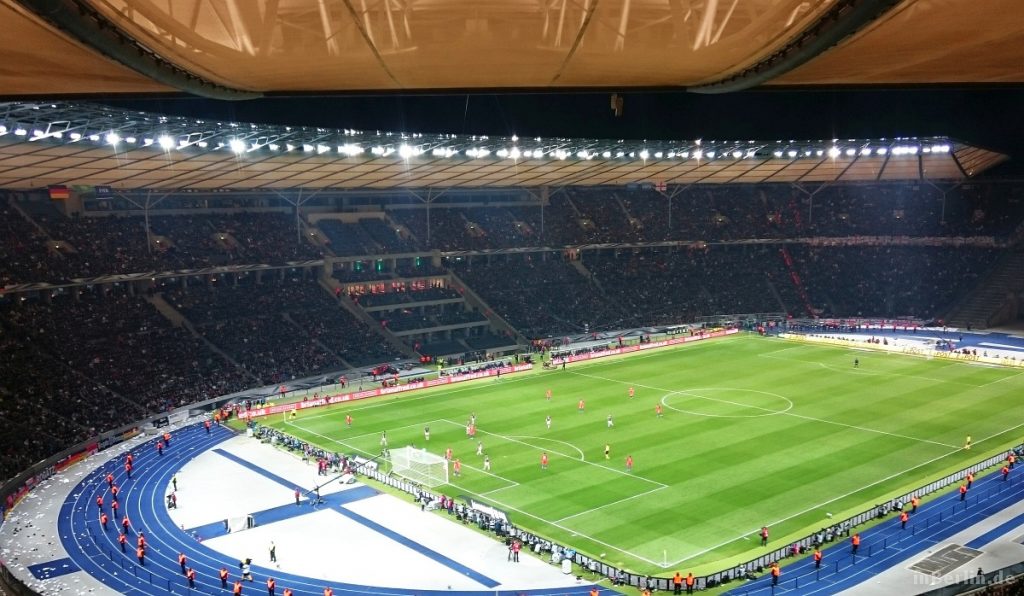 Das DFB-Pokalfinale im Olympiastadion