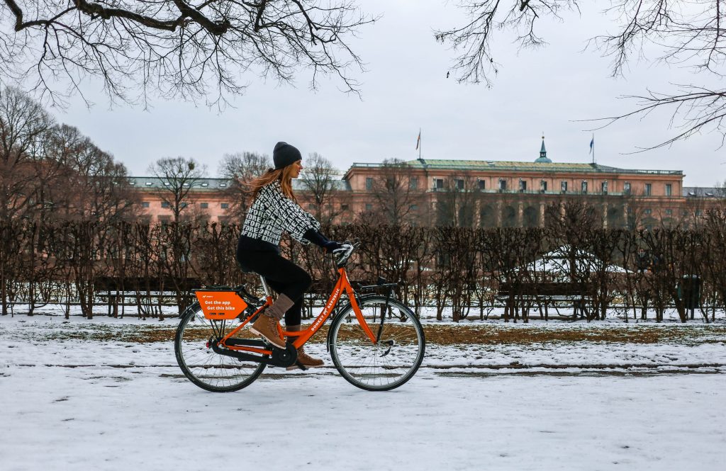Fahrradfahren im Winter