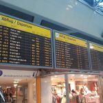 Flughafen Tegel - Anzeigetafel