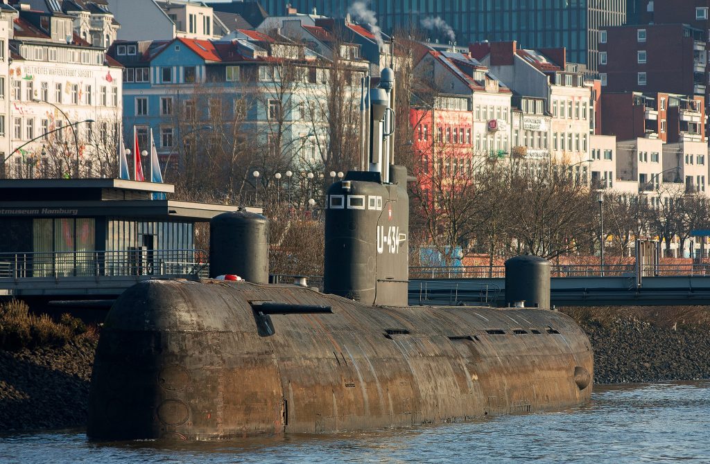 Das U-Boot in Hamburg