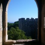 Aus dem Fenster des Burgs
