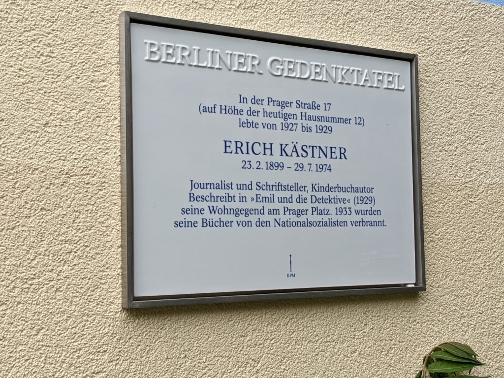 Erich Kästner Erinnerung
