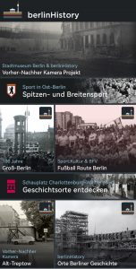 Berlin History App - Ereignisse/Zeitreise in Berlin
