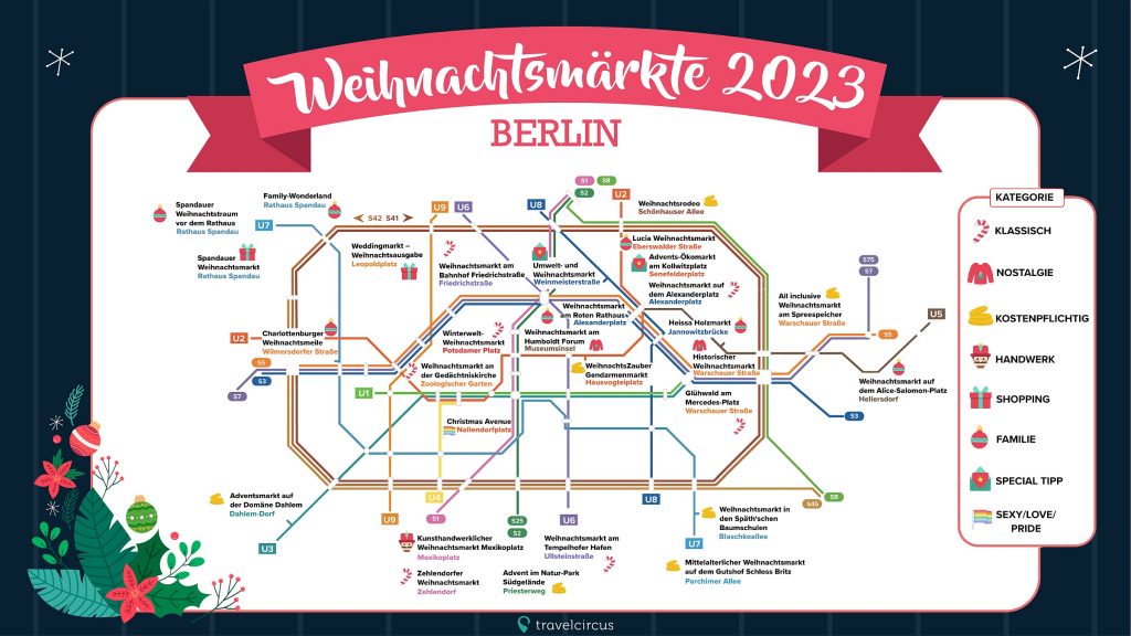 Berlin Weihnachtsmarkt Fahrplan 2023
