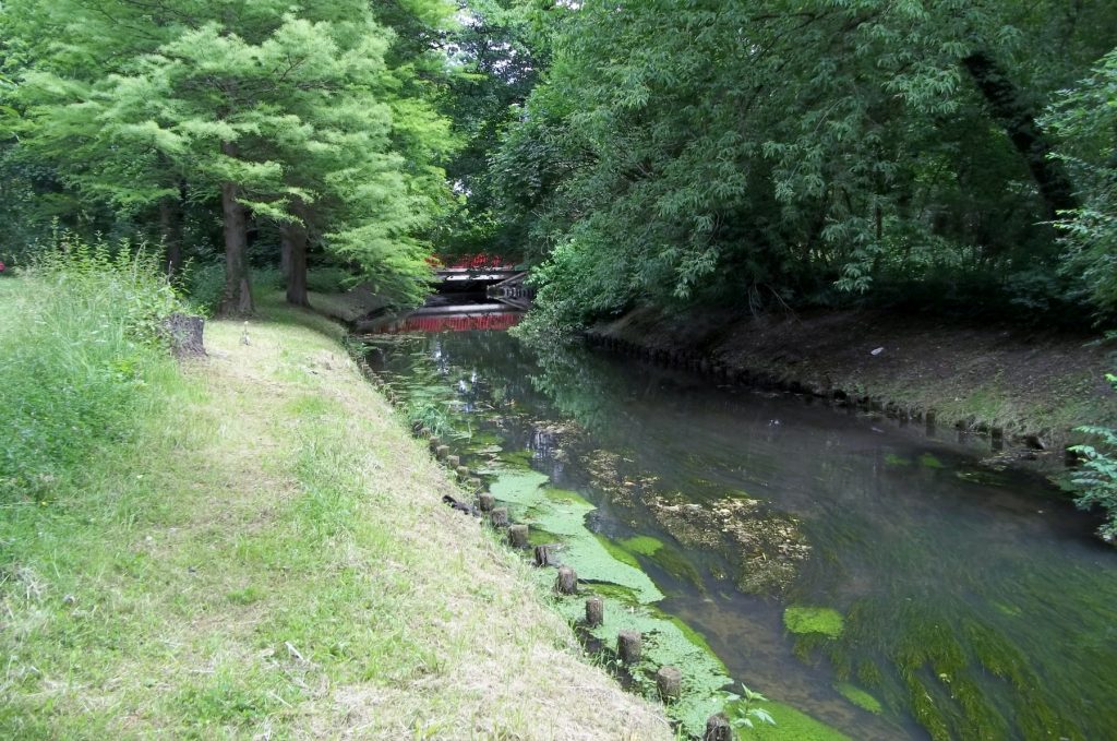 Die Panke im Schlossgarten