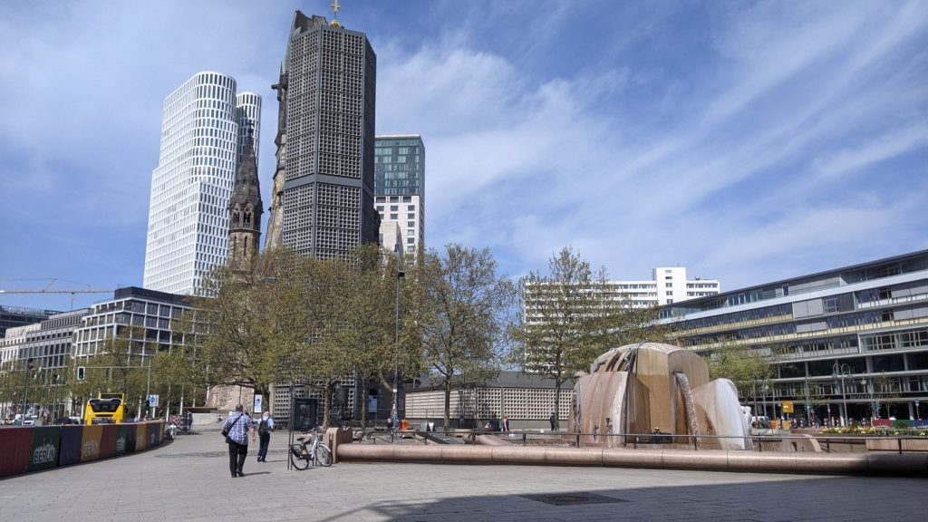 Am Breitscheidplatz hörten die Hausnummern vom Kudamm auf