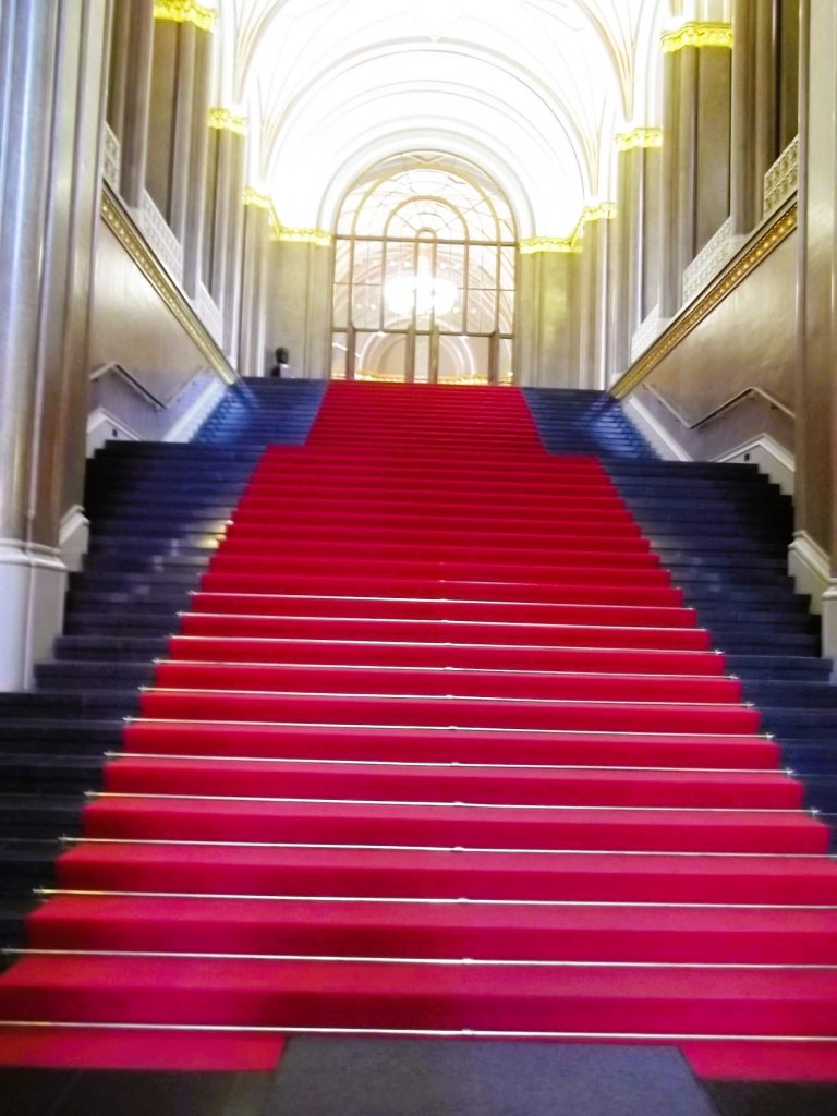 Treppenaufgang Rotes Rathaus