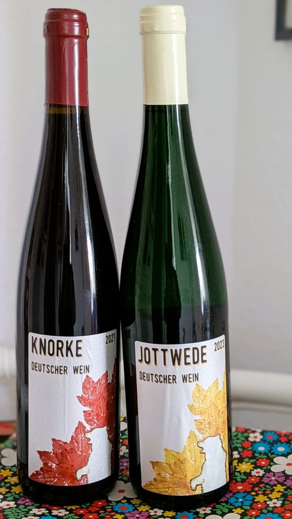 Berliner Wein KNORKE und JOTTWEDE