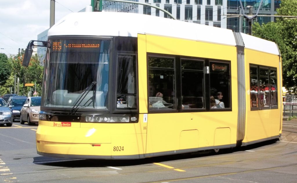 Berliner Tram Gegenwart